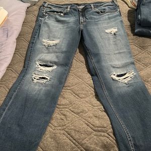 Women’s silver brand jeans size 18